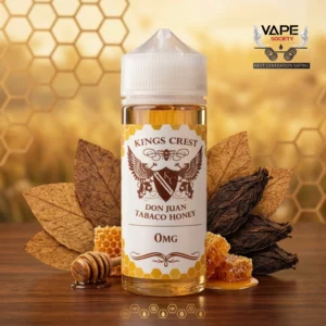 Kings Crest Don Juan Tobacco Honey 120ml Bottle