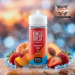 Kings Crest Strawberry Peach Ice 120ml
