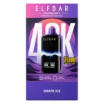 ELFBAR Moonnight 40k Puff Grape Ice