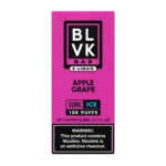 Blvk Apple Grape Iced 30ml Saltnic