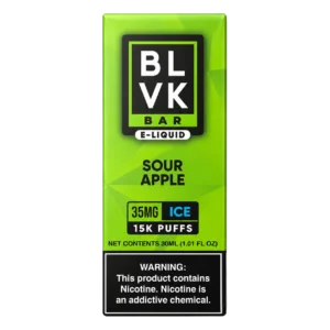 Blvk Sour Apple Iced 30ml Saltnic